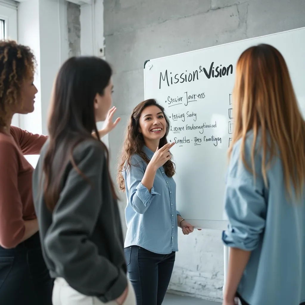 Geschäftsmission und Vision